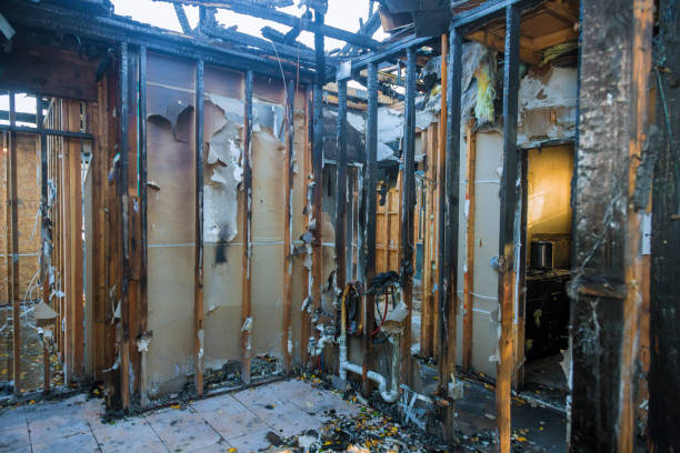 Professional Fire Damage Repair technician working in Farmington, MN